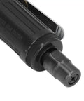 Close-up of Real Deal Straight Air Die Grinder Pneumatic Tool Featuring Knockout 25000Rpm Speed and easy trigger for fine grinding.