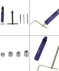 M3 Stainless Steel Wire Thread Insert Kit with twist drill bits, wrench, and stainless inserts for metal thread repair.