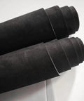 Suede auto headliner fabric rolls, black, foam-backed, 120 in × 60 in; two rolls (close-up)