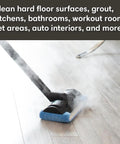 Heavy Duty Steam Cleaner Beast Features A 410 Cc Engine Packing 72 Psi For Continuous Cleaning Power Comes With 28 Super Slick Attachments cleaning hard floors with steam