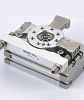 Heavy Duty Pneumatic Table Air Swing Rotary Cylinder With Integrated Shock Damping And 50 Millimeter Bore for continuous operation.