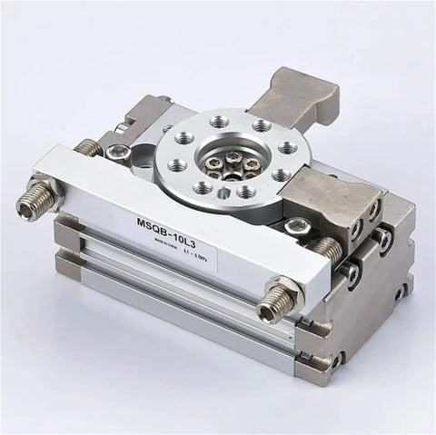 Heavy Duty Pneumatic Table Air Swing Rotary Cylinder With Integrated Shock Damping And 50 Millimeter Bore for continuous operation.