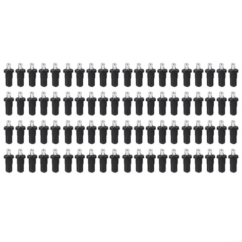 80 Piece Spring Partition Pin Set For Window Blinds And Cabinets Pro Grade PP Pins With Iron Core Transfer Shaft For Rock Solid Built To Last Furniture Repair Hardware Kit, 80 black PP pins