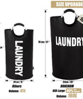 160L XXL Collapsible Laundry Basket With Aluminum Handle And Soft Grip Waterproof 600D Oxford Double Layer Laundry Bag comparison