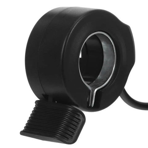 Heavy Duty Abs Thumb Throttle Adapter For Ebike Handlebar Speed Control With Waterproof Build And High Sensitivity Response For Dirt Bike Commuter Riding, black ABS close-up