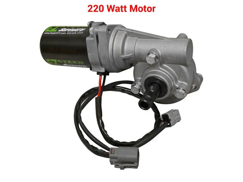 Smooth as Silk EZ Steer Power Steering Kit Fits Yamaha Rhino 450 660 700 Since 2004 220 watt motor with wiring connectors.