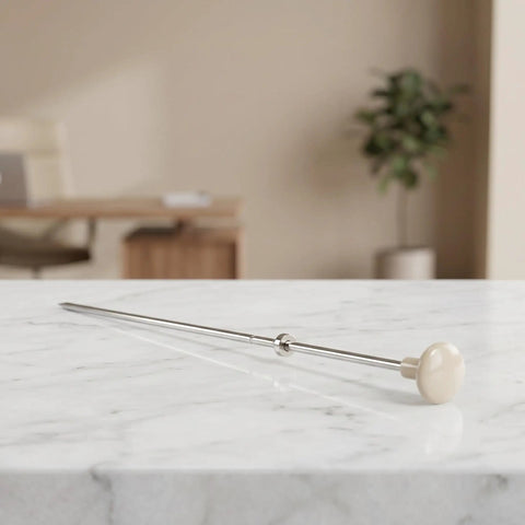 Sturdy Metal Binding Pin For Office And School Use Precise File Aligning Locating Pin For Binding Hole Alignment on marble desk