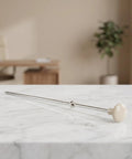 Heavy Duty Office Binding Machine Hardware Pin With Easy Install Metal Punch Guide Needle For Paper Fixing Positioning Spindle on marble surface.