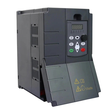 Pro Grade 15KW 20HP 20CV VFD Inverter For 3 Phase Motors 380V AC Variable Frequency Drive With Easy Speed Control And Durable Frequency Converter For Industrial Machinery, front keypad view