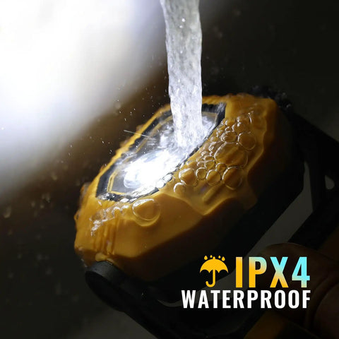 Two Pack 1500 Lumen Rechargeable Work Light With Magnetic Base And 360 Degree Rotating Head IPX4 Waterproof 3 Modes