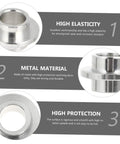 Details of 30 Pack Inline Roller Skate Bearings Metal Wheel Bearings For Skates showcasing elasticity, metal material, protection