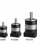 Heavy Duty Planetary Gearbox Motor Reducer For Nema 17 23 Stepper Drives With Ple160 42mm Input And 30 1 Speed Ratio Works Right Out The Box For Smooth Servo Upgrades, featuring PLE060, PLE090, and PLE120 sizes.