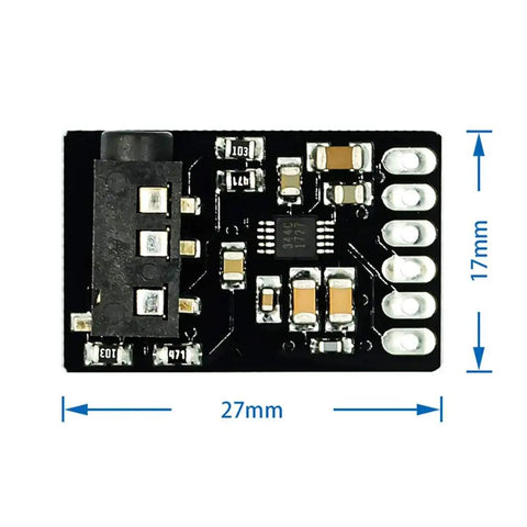 Two Pack CS4344 DAC Module For Stereo Audio With Linear Analog Low Pass Filter And Auto Speed Detection Ranging From 2 To 200 KHz