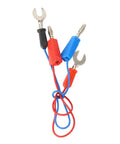 Blue and red wire connectors from Electrical Science Experiments Kit For School Lab Demonstration Hands On Trembler Vertical Acoustic