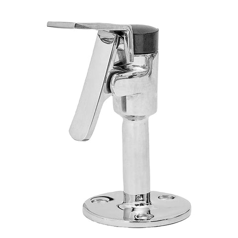 Marine Grade 316 Stainless Steel Heavy Duty Door Stopper Set For Boats And Yachts Long Door Catch With Anti Collision Hatch Holder Surface Mirror Finish Keeps Doors Open Like A Pro On Ships