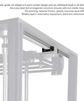 Miniature Linear Guide Rail Kit With 2 Slide Blocks For 3D Printers And CNC Machines, Stainless Steel Rail, 100mm Length