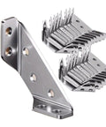 Thickened Stainless Steel 90 Degree L Shape Angle Brackets For Heavy Duty Framing And Shelving Installations