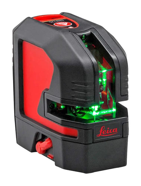 Knockout Green Beam Cross Line Laser Level For Hella Visible Layout Marks And Super Sharp Wall Grids With Effortless Drywall Tiling Setup On Tough Jobs, compact design with visible green laser.