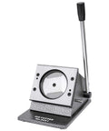 3 Inch Badge Button Maker Die Cutter with heavy duty metal base, sharp steel blade, for circle graphics and custom button making