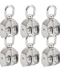Six 10Pcs M15 Pulley Block 304 Stainless Steel Heavy Duty Traction Wheel Single/Double Wheel Lifting Rope Block Wholesale(Single)