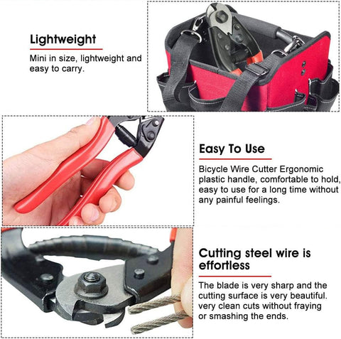 One Eighth Inch 304 Stainless Steel Wire Rope Kit 100 Feet With Loop Sleeves And Thimbles Seven By Seven Aircraft Cable cutting tool