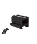 MRO Lower 1/3 Co-Witness Picatinny Style Mount For 2.0 MOA Red Dot Sight with screws, 7075-T6 Aluminum, side view