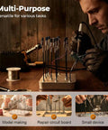 Magnetic Helping Hands Soldering Tool Kit With 12 Magnetic Alligator Clips and Stand for model and electronics work.
