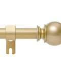 Gold Curtain Rod For Windows 28 To 48 Inch Five Eighths Inch Diameter Heavy Duty Splicing Adjustable Rod With Brackets