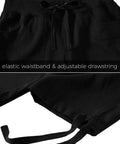 Women's Hiking Cargo Shorts With Quick Dry Fabric Multiple Pockets And Zipper Closure Built For Boating And Camping Breathable Athletic Shorts For Women In Black XL