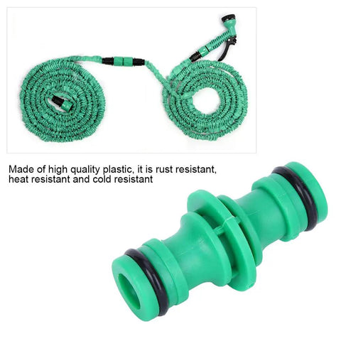 Awesome 10Pcs Water Hose Quick Connect Kit With Smooth Irrigation Tools For Easy Garden Pipe Repairs And Universal Straight Links To Fix Split Hoses Fast, green plastic connector