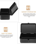 Everyday Handy Portable Tool Storage Case For Home And Car Tools Lockable Metal Toolbox With Built In Organizer