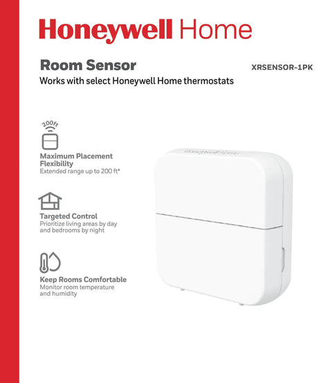 Flexible Smart Home Sensor For S1200 S1100 S1000 X8S X8Q X7S And T10 Plus Thermostats Not Compatible With T9 T10 Range Up To 200 Ft With Easy Placement In Living Room Bedroom Hallway And Other Common Areas.