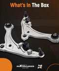 Front Lower Control Arms With Ball Joints For Nissan Maxima 2009 2014 Direct Replacement Front Suspension Kit Set Of 2 Premium Aluminum