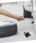 Spare Tire Hold Down Bolt Retainer Clamp For Cars And SUVs No Brainer Install And Easy Removal Rugged Tire Bolt Retainer
