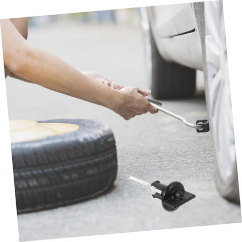 Spare Tire Hold Down Bolt Retainer Clamp For Cars And SUVs No Brainer Install And Easy Removal Rugged Tire Bolt Retainer