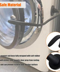 Premium Magnetic Washer Door Prop For Front Load Washers Keeps Gasket Dry And Fresh By Holding Door Ajar with rubber wrapped magnet and hose