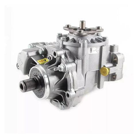 Transfer Case Assembly 0AU409053T Plug And Play Ready For VW Passat CC Tiguan 4Motion And Audi Q3 Quattro Beefed Up AWD Drivetrain Part For Easy Replacement And Smooth 4x4 Power shown on white background