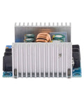 Front view of High Current Buck Converter Module for DIY Makers 6V to 40V Input 1 to 36V Output CC CV Mode 20A 300W Adjustable Step Down Power Supply