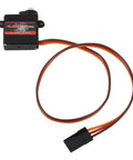 Pro Level High Torsion Digital RC Servo Motor With Top Tier Metal Gears for RC applications, compact design with three wire connector.