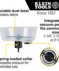 Rugged Hole Saw Replacement Kit Featuring Premium Bimetal Blades And Precision Pilot Bit for Adjustable Drywall Cutters Yields Zero Sweat Two To Seven Inch Snappy Cuts Daily Guaranteed dust bowl with integrated vacuum port for controlled cuts.