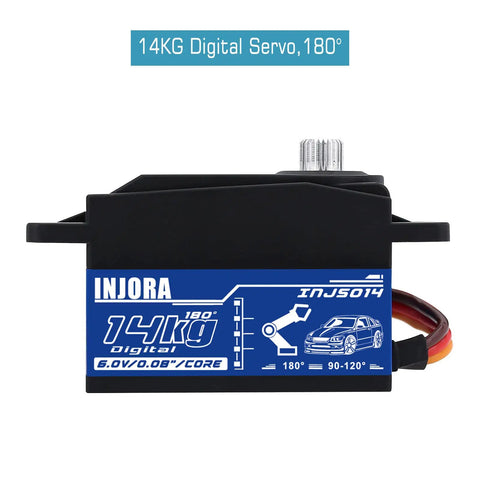 Beefy 14Kg Digital RC Servo With Full Metal Gears And Dual Ball Bearings for RC Cars and Helicopters