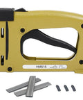 Pro Grade Point Driver For Picture Framing With 1000 Points, Heavy Duty Framing Tool, yellow tungsten steel alloy shell, front view