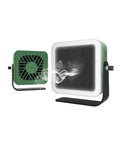 Portable Solder Fume Extractor Fan With Carbon Filter Solder Smoke Absorber Cooling And Lighting 3 In 1 Mini Handy Desk Tool