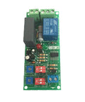 Infinite Cycle Delay Timer Relay Switch With Adjustable Run And Stop Timers From 0.5 Seconds To 1000 Minutes Dual Time Control AC 110V 120V 220V 230V On Off Module For Precise Auto Control, showing circuit board components and terminals