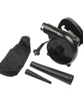 Heavy Duty Handheld Electric Dust Blower And Vacuum For Home And Computers Hella Powerful 1000W Motor with nozzles and bag.