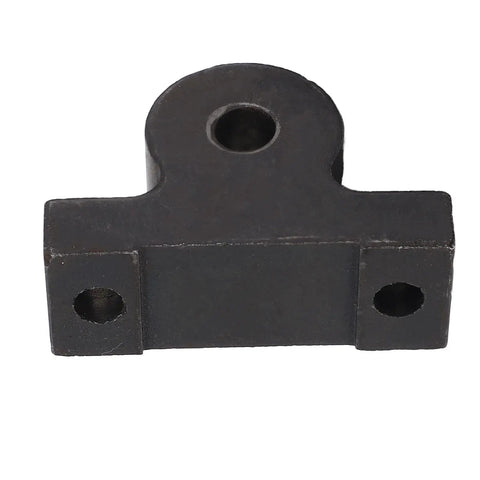 Right Hand Lead Screw Holder Bracket For Mini Lathe built tough rust proof metal mounting rack side view with holes