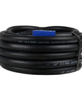 Built Tough 25 Foot Rubber Air Hose For Auto Mechanics And Garage Crews Smooth High Pressure Pneumatic Tubing 3/8 Inch coils