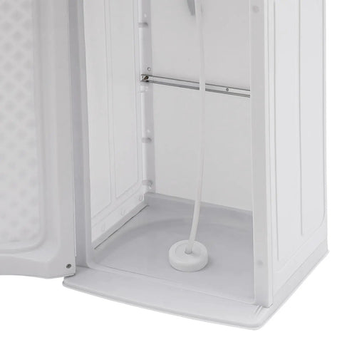 Open compartment for Bottom Load Water Cooler Dispenser With Hot And Cold Water, 1.32 Gal Hot Water And 0.53 Gal Cold Per Hour