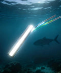 Two Pack Reflective Spearfishing Throw Flashers With Dual Tails For Trolling And Deep Drop This Versatile Fish Lure Set Is Built For Snapper Mackerel Mahi Grouper Kokanee And More underwater