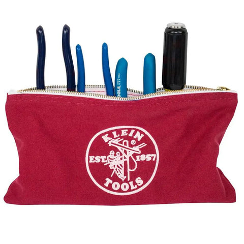 Durable Canvas Tool Pouch Set Four Pack Grab And Go Pockets For Pliers Wrenches Screwdrivers And More 12.5 X 7 Inches
